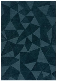 Flair Rugs, Kusový koberec Moderno Shard Teal, 120x170, modrá, chodba / predsieň