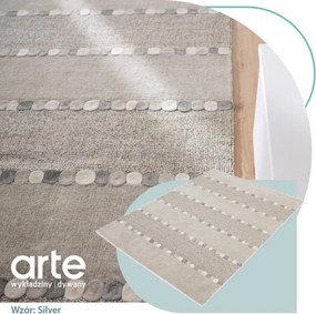 Koberec Mesyna strieborný