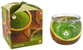 Arome Vonná sviečka v skle Matcha, 90 g