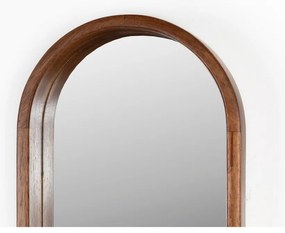 Nástenné zrkadlo s dreveným rámom 24x120 cm Nyko – White Label