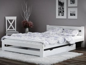 Úložný box pod posteľ 150 cm, biely