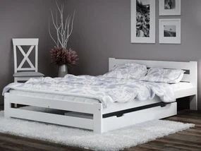 Úložný box pod posteľ 150 cm, biely