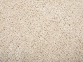 Okrúhly koberec  ⌀ 140 cm béžový DEMRE Beliani