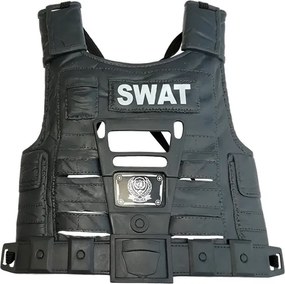 LEAN Toys Policajná puška Set Zvuk streľby Stretch