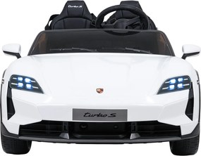 Ramiz Porsche Taycan Turbo S biele autíčko