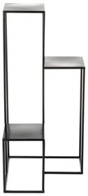 Stojan na kvety KASKADA 85x40 cm čierna