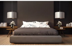 Duolla - Luster na lanku CANNES 1xE27/15W/230V pr. 45 cm strieborná/medená