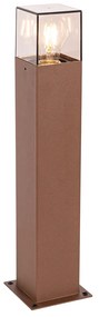 Inteligentná stojaca vonkajšia lampa hrdzavohnedá 50 cm vrátane Wifi P45 - Denmark