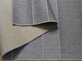 Hanse Home, Kusový koberec Sunshine 102027 Grau – na von aj na doma, 200x290, šedá, chodba / predsieň