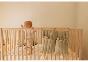 Vreckár na detskú postieľku 40 cm Benjamin Olive – Lorena Canals
