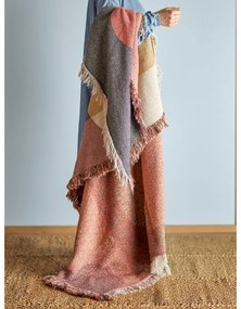 Hnedá deka z recyklovanej bavlny 130x160 cm Arni – Bloomingville