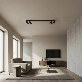 Brilagi - bodové svietidlo SELE LONG 4xGU10/30W/230V čierne
