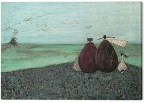 Obraz na plátne Sam Toft - The Same As It Ever Was, (40 x 30 cm)