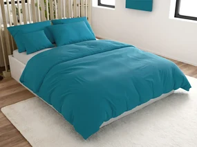 Obliečky z mikrovlákna LANTA tyrkysové Rozmer obliečky: 2 ks 70 x 80 cm | 160 x 200 cm