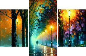 Obraz - Nočná prechádzka (90x60 cm)