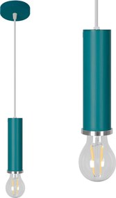 Toolight OSTI A, samostatné závesné svietidlo 1xE27 APP108-1CP, modrá, OSW-00225