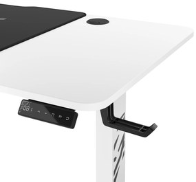 Výškovo nastaviteľný stôl Diablo X-Tensio 1400 biely