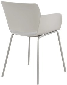 Stolička Alpena - svetlo šedá