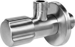 Rea Rea, rohový ventil 1/2" x 3/8", brúsená oceľ, REA-03615