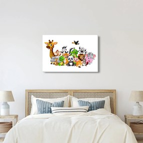 Obraz zvieratiek (90x60 cm)