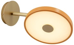 Oranžové LED nástenné svietidlo so stmievačom ø 15 cm Asteria Wall Short – UMAGE