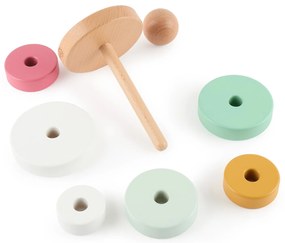 Bieco - Drevená stohovacia veža - berry