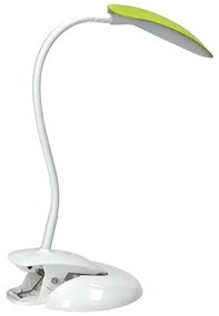 Stolná lampička FLAT s podstavcom i clipom - LED 5W - 4000K