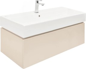 Kúpeľňová skrinka SAT Feel 100x30x46 cm mat SATFEEL100BEU2B
