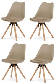 Súprava jedálenských stoličiek CT-762 CAP, 4 ks