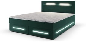 Čalúnená posteľ boxspring MINOR + vrchný matrac - soft 11 / 160x200