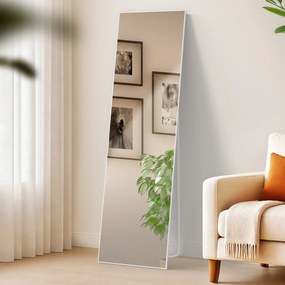 Zrkadlo Benicia 140x40 cm - biele matné