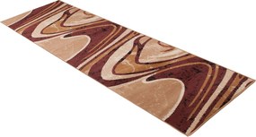 TA Koberec 2640C HNEDÁ LACNÁ PP BGX Rozmer: 70x150 cm