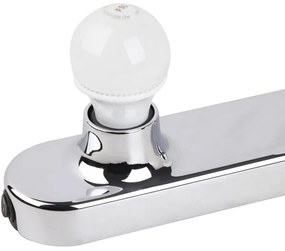 ONLI - Nástenné svietidlo HOLLYWOOD 5xE14/6W/230V chróm