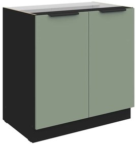 Kuchynská skrinka Aria-Sa/Bl Anti Fingerprint 80d 2f Bb