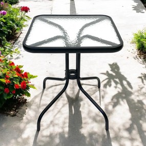 Dekorstudio Štvorcový stôl na balkón ISLAND 60cm