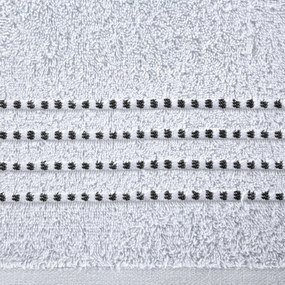 FROTÉ UTERÁK FIORE 50X90 CM STRIEBORNÁ