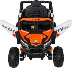 Elektrické autíčko Buggy Madman UTV-MX biele