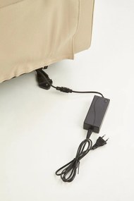 Relaxačné kreslo Sepa krémové