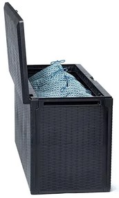 Záhradný box, 290 l, II, antracit