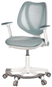 Autronic BONTEC Detská stolička, výškovo nastaviteľná, modrá sieťovina, KA-C806 BLUE Farba: Modrá