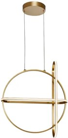 LED luster Arte 52 zlaté