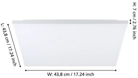 Eglo 900704 - LED Stropné svietidlo TURCONA LED/21W/230V