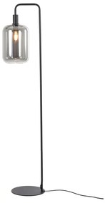 Čierna stojacia lampa (výška 155 cm) Lekar - Light &amp; Living