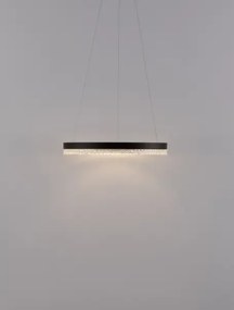 LED luster Adria čierna