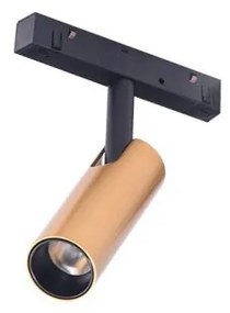 LED svietidlo do lišty Alfa Niko Track Magnetic 7W 3000K zlaté/Bk