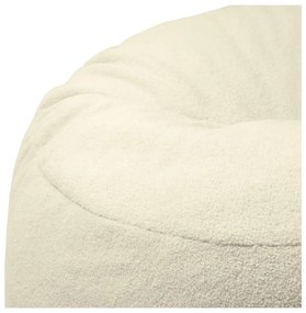 Hnedý detský sedací vak z textílie buklé Om 85 – SLOWDOWN