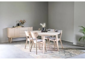 Sivé jedálenské stoličky v súprave 2 ks Kato - Rowico