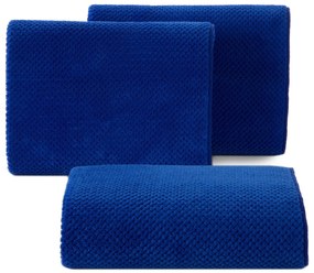 RÝCHLOSCHNÚCI UTERÁK Z MIKROVLÁKNA ZOE1 70X140 CM TMAVOMODRÁ