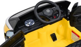 Elektrické autíčko Volkswagen ID BUZZ žlté