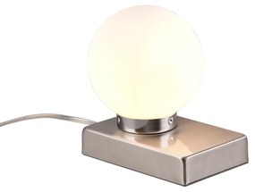 DAVI II | Dizajnová stolná lampa Farba: Nikel